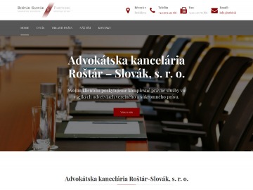 Advokátska kancelária Roštár-Slovák